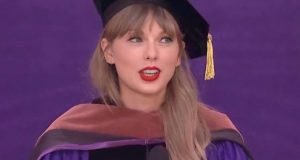 Taylor Swift recebe doutorado honorário pela Universidade de Nova York